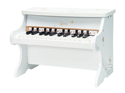 Detské piano (klavír) biele - hudobná hračka | ELIS DESIGN