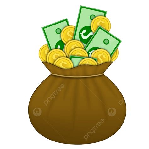 Saco De Dinheiro Dólar ícone Moeda Clipart PNG Dinheiro Clipart De