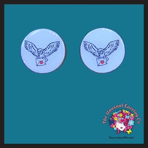 Owl Mail Dhp008 The Unusual Earring Co