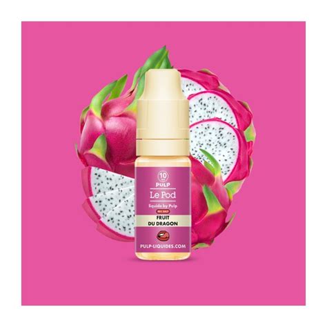 Fruit Du Dragon Ml Sels De Nicotine Le Pod Liquide Pulp Eleciga