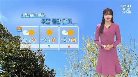 날씨 광주·전남 평년보다 ‘쌀쌀오늘부터 봄꽃축제 시작 네이버 Tv