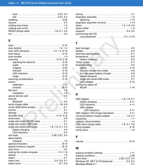 Zebra Technologies MC3190 Mobile Computer User Manual UserMan Part3