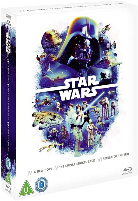 Star Wars Original Trilogy Box Set Blu Ray Episodes