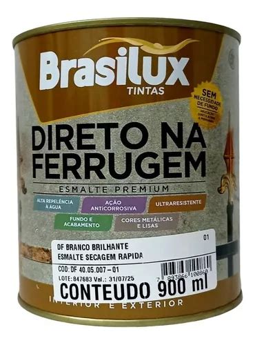 Tinta Para Ferro E Metais Direto Na Ferrugem Ml Mercadolivre