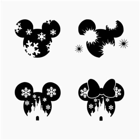 Disney Christmas Svg Bundle Masterbundles