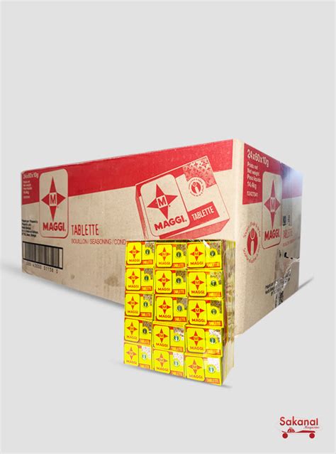 Carton Maggi Tablette 246010g