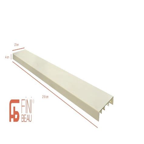 Couvertine Alu Finibeau Plat X Cm Beige Sabl Materiauxnet