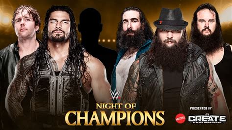 Wwe Night Of Champions Results Roman Reigns Dean Ambrose Chris