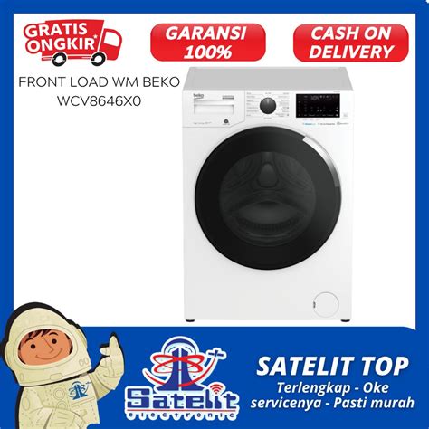 Mesin Cuci Front Loading Beko Wcv Xo Satelit Electronic