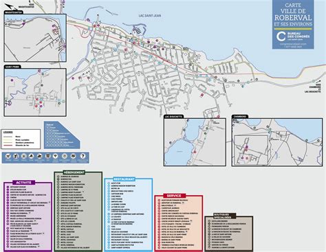 Carte De La Mrc Du Domaine Du Roy