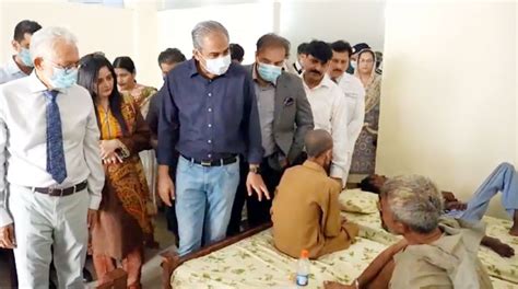 Caretaker Punjab Cm Reviews Facilities Being Provided For Treatment Of