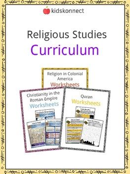 Religious Studies Curriculum by KidsKonnect Worksheets | TPT