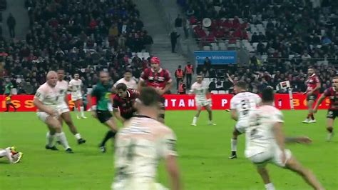 TOP 14 Essai De Baptiste SERIN RCT RC Toulon Stade Toulousain