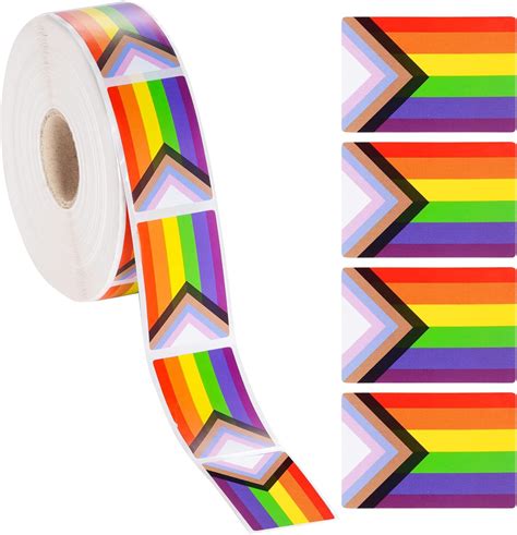 Amazon Jmkcoz 1000 Pcs Flag Pride Stickers Progress Rainbow Pride