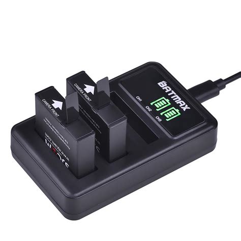 Buy Led Slot Usb Battery Charger For Sjcam Sj Battery For Sj Pro