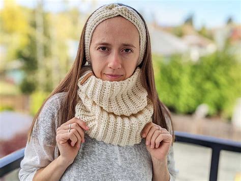 Free Crochet Ribbed Neck Warmer Pattern Crochet Bits