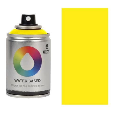 Mtn Water Based 100 Spray Paint 100ml Cadmium Yellow Medium