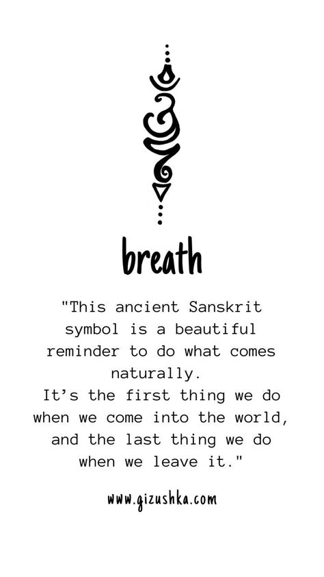 Share 68 Sanskrit Breathe Symbol Tattoo In Cdgdbentre