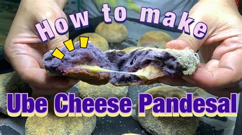 How To Make Ube Cheese Pandesal Youtube