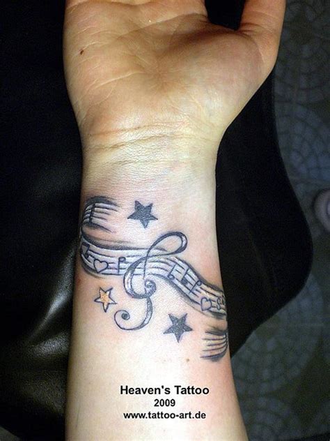 Music Tattoos On Wrist