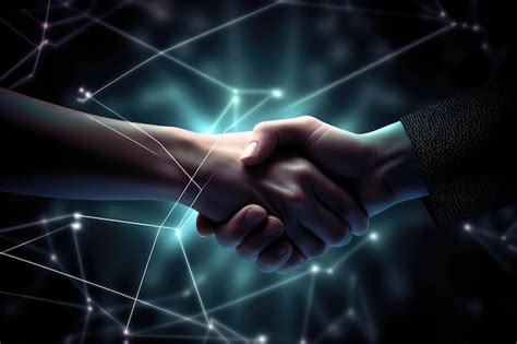 Premium Photo Concept Of Business Partnerships Collaboration AI Generated