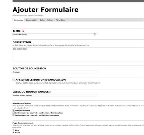 Créer Un Formulaire — Guide Utilisateur En Ligne