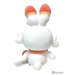 Pokemon Scorbunny Sleeping Takara Tomy Poke Peace Large Plush Toy