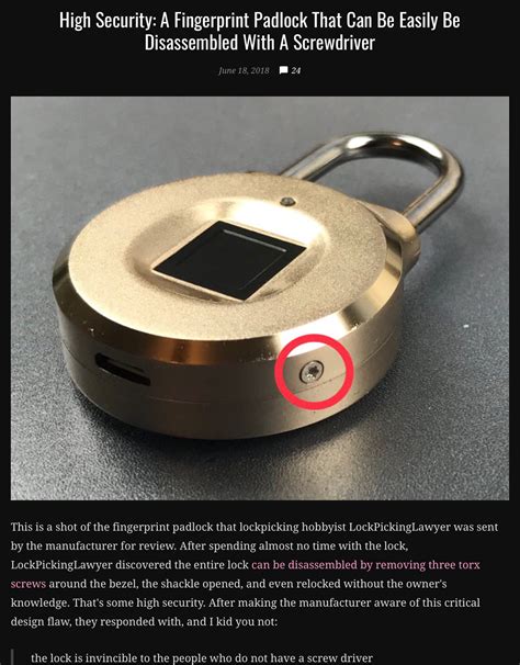 "Ultimate" Padlock has Infuriating Design Flaw - Facepalm Gallery ...