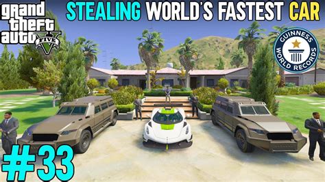 GTA 5 I STOLE WORLD S FASTEST CAR EVER IN GTA 5 GTA V GAMEPLAY 33