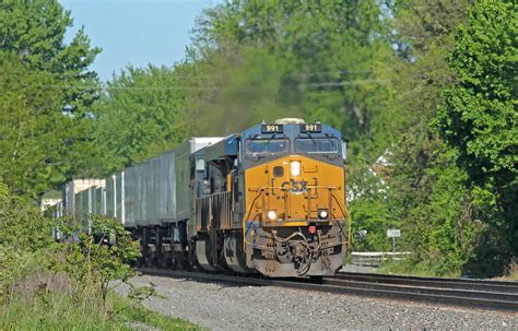 Westbound In Conneaut Image Of A Westbound CSX Intermodal Flickr