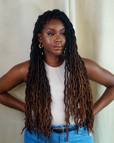 Nubia S Crown Faux Locs Hairstyles Locs Hairstyles Crochet Faux Locs