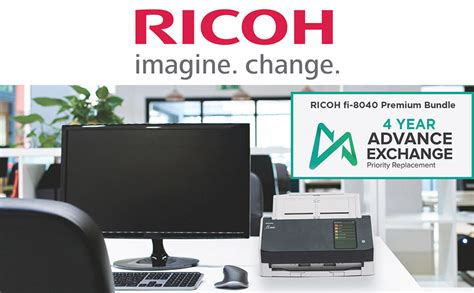 Amazon RICOH Fi 8040 Premium Fast Front Office Desktop Document