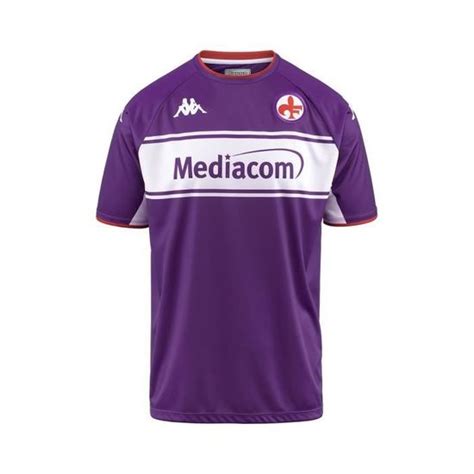 Maillot Enfant Kappa ACF Fiorentina Kombat Domicile Violet Garçon