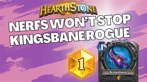 Kingsbane Rogue Everlasting Wild Hearthstone Audiopocalypse Youtube