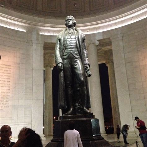 This Was Taken At The Thomas Jefferson Memorial This Is A Picture Of