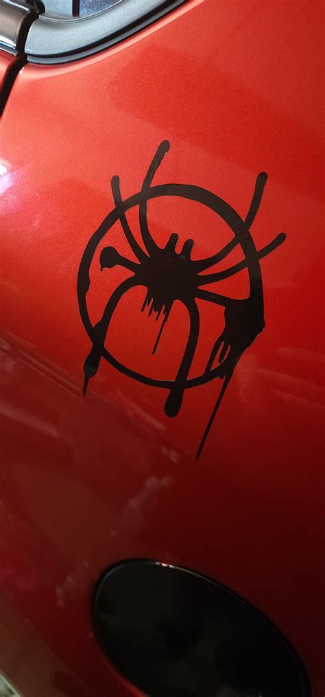 Spiderman Miles Morales Graffiti Decal Etsy