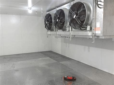 Custom Blast Freezer With Tread Plate Flooring Advanced Commercial