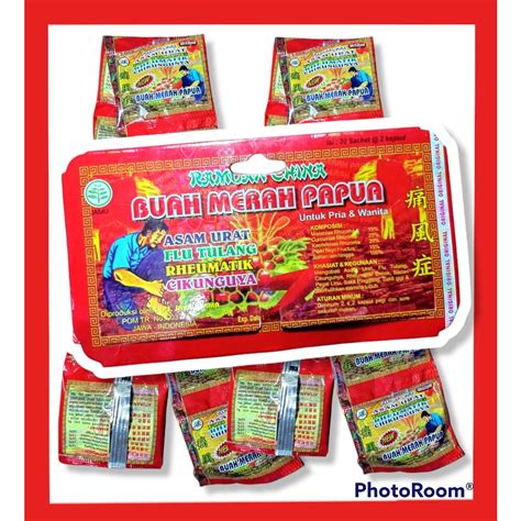 Jual Ramuan China Buah Merah Papua Kapsul Jamu Buah Merah Papua Kapsul