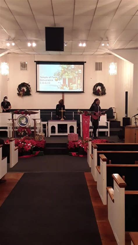 Temple Of Faith Deliverance Cogic Was Live By Temple Of Faith