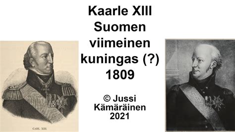 Suomen Kuningas Kaarle Xiii Youtube