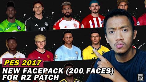 Pes New Facepack For Rz Patch New Faces For Rz Patch Only