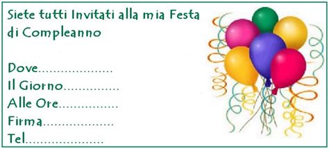 Vieni Alla Mia Festa Bimbi Di Carta