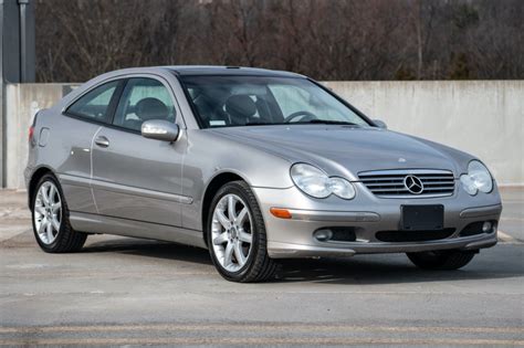 No Reserve 2004 Mercedes Benz C230 Kompressor Sport Coupe 6 Speed For Sale On Bat Auctions