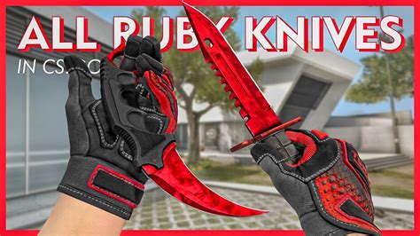 All Ruby Knives CS GO 2022 YouTube