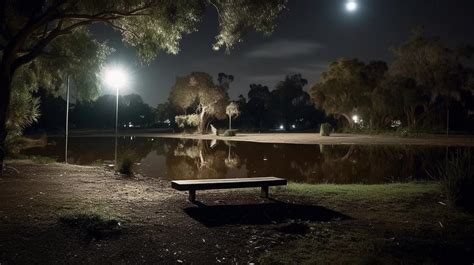 Voyeur Nocturne Plaisirs Coupables Dans Un Parc Obscurci Journal Du