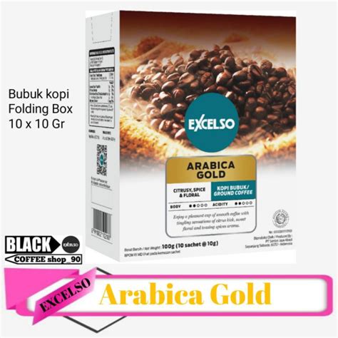 Jual Excelso Arabica Gold Single Serving Folding Box 10 Sch X 10 Gr