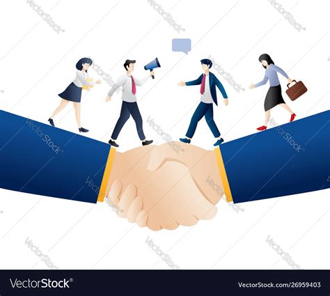 Business deal Royalty Free Vector Image - VectorStock