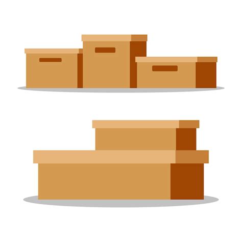 Closed Boxes Vectors And Illustrations For Free Download