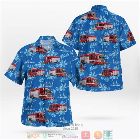 Florida Fort Lauderdale Fire Rescue Squad Hawaii 3D Shirt Aloha Beach ...