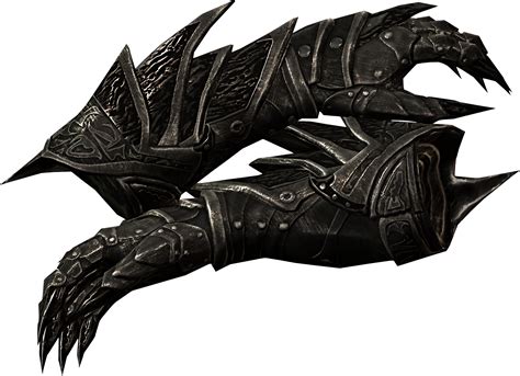 Daedric Gauntlets Skyrim Daedric Armor Armor Fantasy Armor